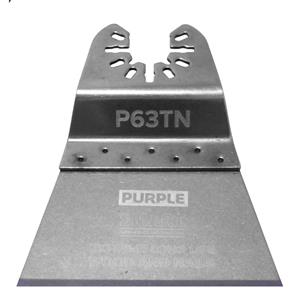 63mm SMART Purple Series Ultimate Bi-metal Multi-Tool Blade P63TN1 - Pack of 1